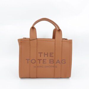 Marc Jacobs Women's The Small Leather Tote Bag Brown OS